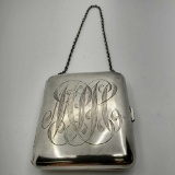 Sterling Silver Dance Purse Original Interior