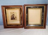 2 Victorian Wood Frames