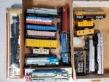 17 HO Delaware & Hudson, Union Pacific, Amtrak and other Toy Train Engines and Cars