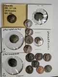 15 Ancient Roman Silver and Bronze coins