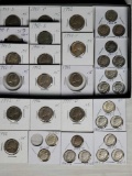 20 Silver Roosevelt Dimes and 10 War Nickels