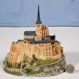 The Danbury Mint Mont-Saint-Michel Castle Figure with Box