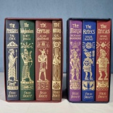 Folio Society Empires of Latin America and Empires of the Ancient Near East 2012 Boxed Sets