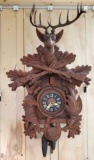 Vintage German Wood Coo Coo Clock