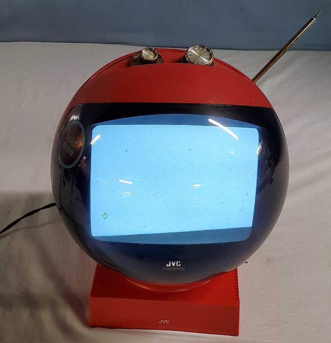 1970s Red JVC Videosphere Astronaut 1970s Red JVC Videosphere Astronaut
