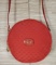 Authentic Vintage Gucci Red Canvas Canteen Crossbody Bag w/ COA