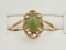 10k Gold Jade Ring