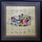 1994 Shadowbox Frame Limited Edition Signed Animaniacs Storyboard Fine Art Print