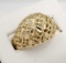 14k Gold Dome Filigree Design Ring