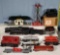 Tray Lot of American Flyer Vintage Toy Train Engines, Cars and Accessoires