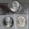 3 Uncirculated Morgan Silver Dollars - 1879-S, 1881-S & 1902-O