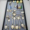 Collection of Sterling Silver Spoons incl. Scandinavian Enameled