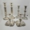 3 Pair Sterling & 830 Sliver Weighted Candle Sticks