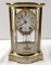 Seth Thomas Brass & Crystal Regulator Mantle Clock