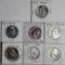 8 Proof Franklin Silver Half Dollars