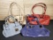 4 Tignanello Slightly Used Leather Handbags