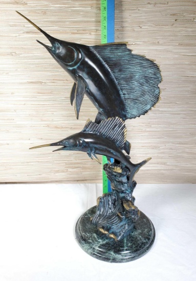 "The Grand Slam Marlin" Sculpture by SPI