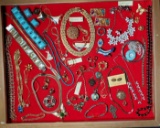 Case Lot of Vintage Costume Jewelry