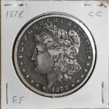 1878-CC US Morgan Silver Dollar EF