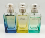 3 Hermes Eau De Toilette 1.6 oz. Spray Perfumes