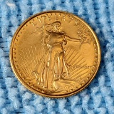 1/10 oz $5 Gold American Eagle High MS Grade Coin 1986