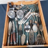 Tray Lot Of Collectible Tableweres