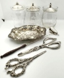 Collection Of Sterling Silver Tablewares