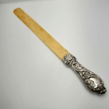 Ivory & Sterling Silver English Page Turner Circa 1900