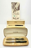 1940's Sheaffer's Pen & Pencil Set in Orig. Case & Parker Fountain Pen