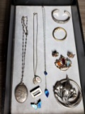 Vintage Sterling Silver Jewelry Lot