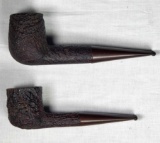 2 Antique Dunhill Shell Pipes