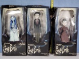 Corpse Bride Victor, Emily and Victoria Y-230, 231 and 233 Figures in Original Boxes