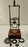 Antique Leon Laurent (1840-1909) Polariscope