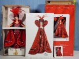 Bob Mackie Queen of Hearts 12046 Barbie Doll in Original Box