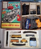 JC Penneys Electric Train Set Special 027 and Life-Like Roadrunner HO Train Sets