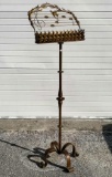 Antique Iron Music Stand