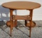 American Quarter Sawn Golden Oak Tiered Table in The Ball and Stick Style