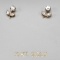 10k Gold Flower Stud Earrings