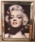 Ivan Gasteu Large Framed Marilyn Monroe Portrait
