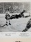 1970 Autographed Black & White Photo Print of Bobby Orr's Goal That Won Stanley Cup