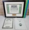 2001 One Share of Boston Celtics Limited Partnership Stock in Frame