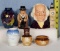 Six Miniature Porcelains -Royal Doulton, Moorcroft, and B&G