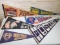 Collection of 1970's Football, Hockey & Other Pennants