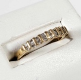 10k Gold Diamond Ring