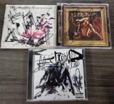 Collection Of 3 Band Signed Rock CD's Three Days Grace, Seether & Staind