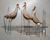 1995 Jere' Metal Bird Wall sculpture