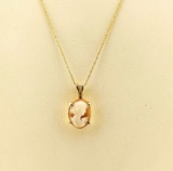 14K Yellow Gold 18