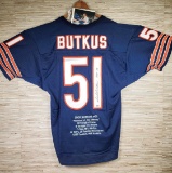 2002 Chicago Bears Autographed Dick Butkus #51 Jersey with Coa