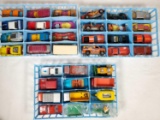 36 Vintage Matchbox, Hotwheels, Lesney, & More Toy Cars