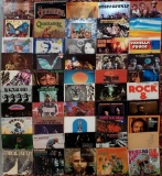 50 Vintage Classic Rock and Roll, Psychedelic & Other Vinyl Record Albums